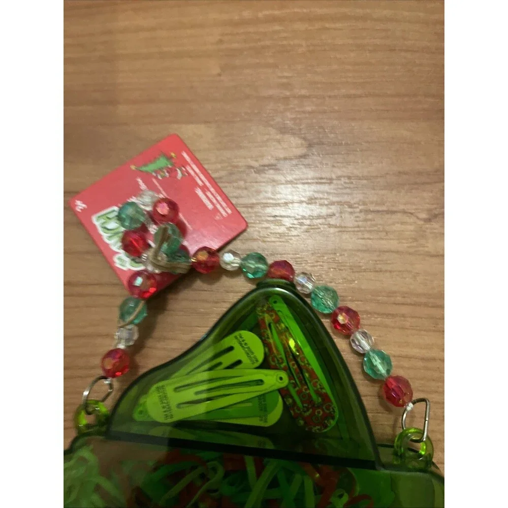 The Grinch Dr. Seuss Hair Accessory Purse Organizer Set for Girls